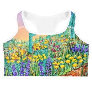 Sports bra “Saguaro spring hike”