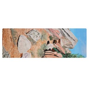 Yoga mat “Into the light”