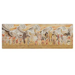 Yoga mat “Wave-a-licious”