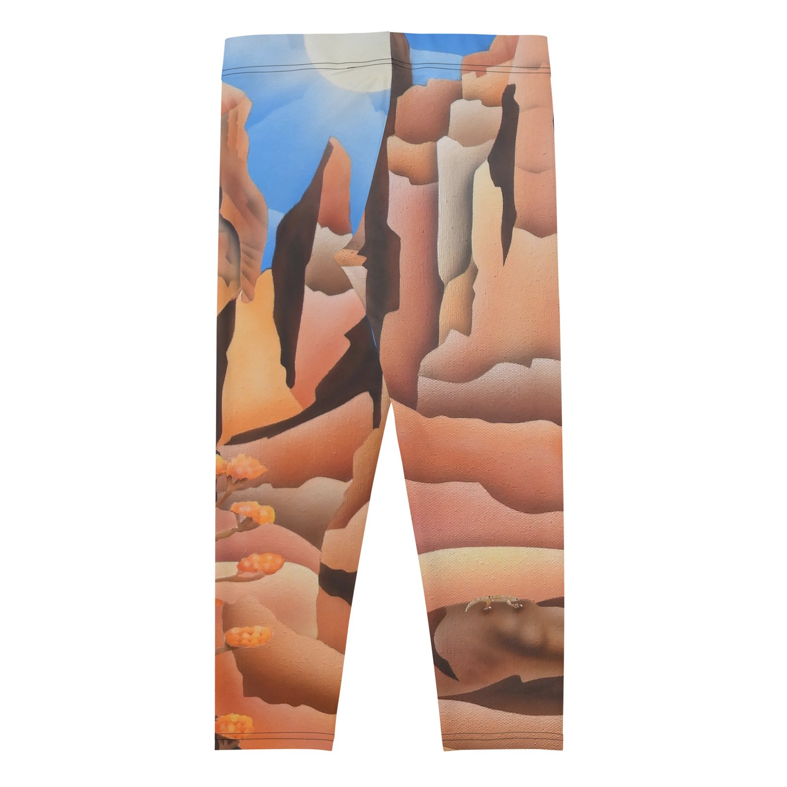 Capri Leggings "Lizard lane" The journey series - Image 2