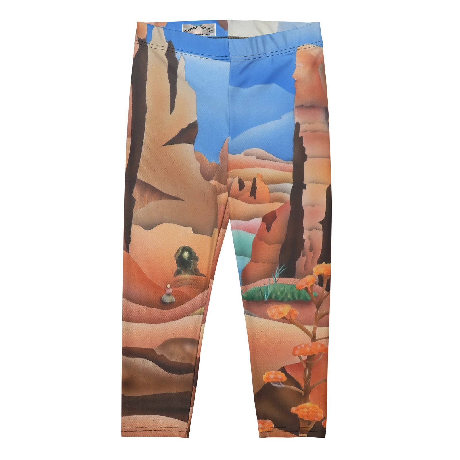 Capri Leggings "Lizard lane" The journey series