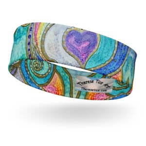 Headband "Heart flow"